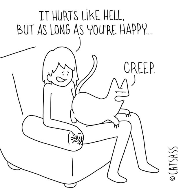 625x658 Did This Cartoonist Completely Capture The Agony Of Living With A Cat