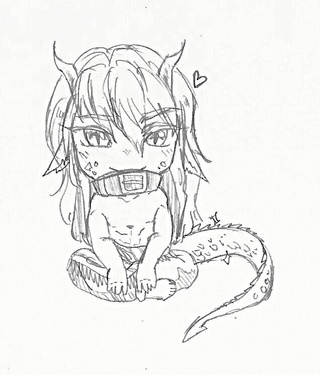 320x375 Falvias The Bronze Dragon Who In Love With His Owner 3 Yes He Did