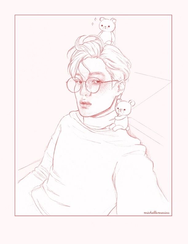 612x792 Kai Love. Cre The Owneras Logo K Pop Art Exo