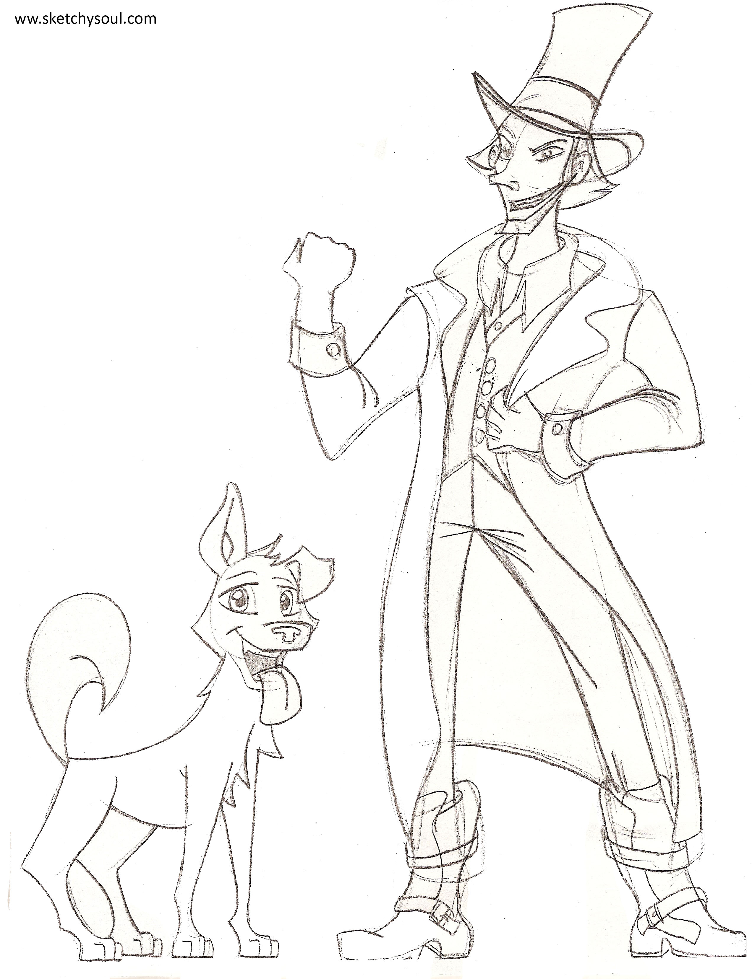 2544x3315 Version 02 Sidekick Dog And Evil Carnival Owner Angela Entzminger