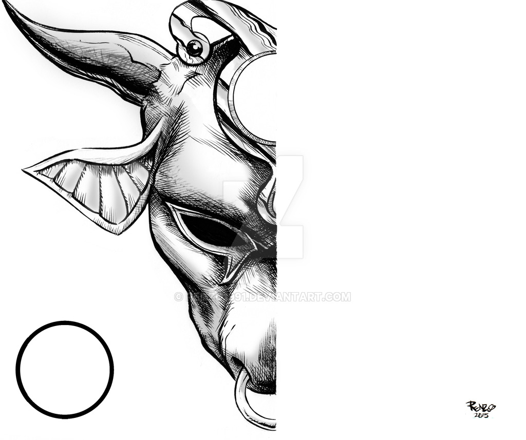 1024x857 Ox Mask Design For Mask Of The Mummy Kings Game By Renzo1991