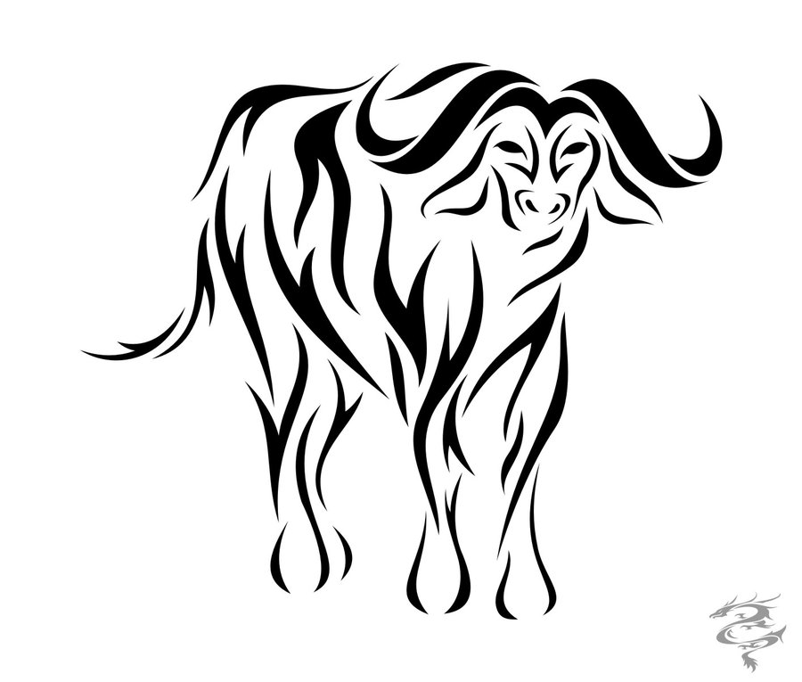900x765 Chinese Zodiac Tattoo Ox By Visuallyours