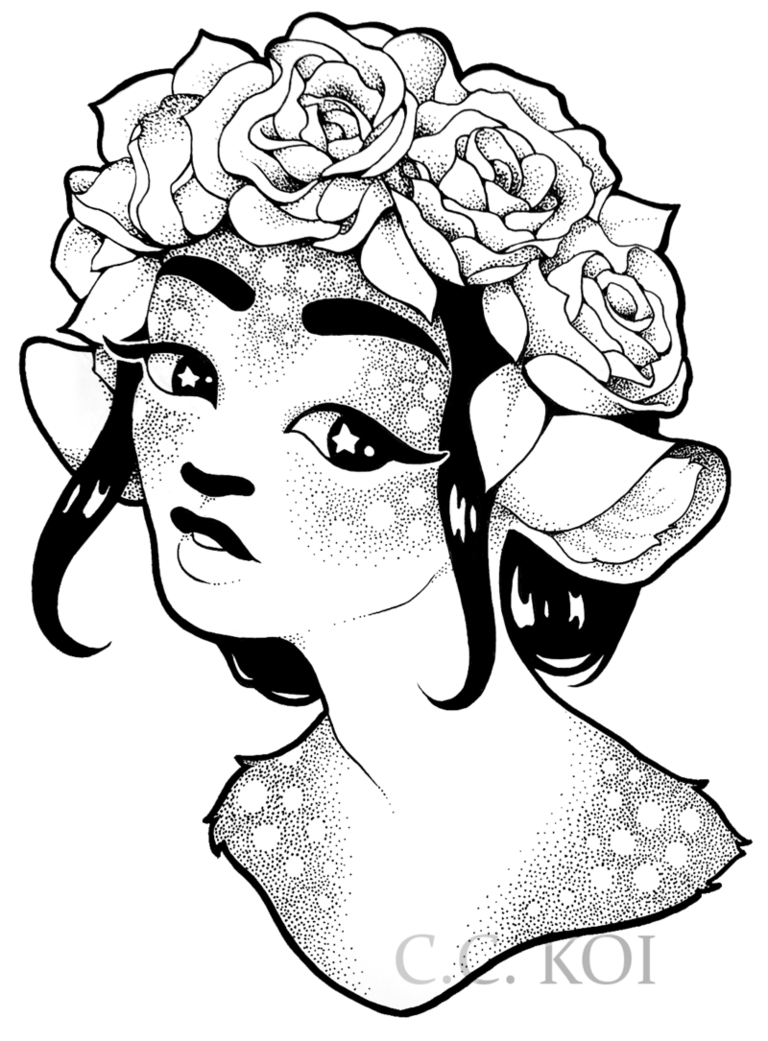 768x1041 Faun Girl By Toxicoxygen