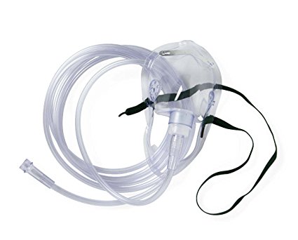 425x342 Salter Labs Sa8110 Adult Elongated Mask With 7' Tubing
