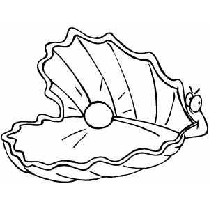 300x300 Oyster Coloring Pages