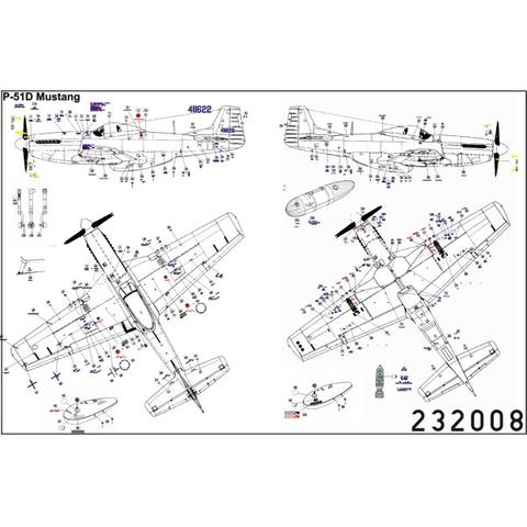 480x480 P 51 D,j,k Mustang