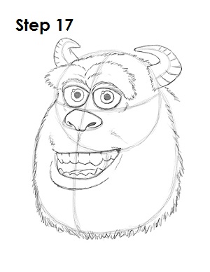 300x388 How To Draw Sulley