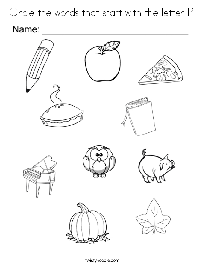 685x886 Letter P Coloring Pages