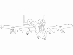 236x178 P51 Mustang Silhouette Aircraft Dxf File Free Download