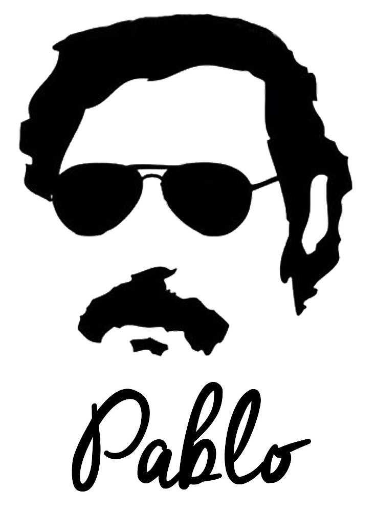 735x1000 Pablo Escobar Sunglasses By Jnevinsdesigns Redbubble