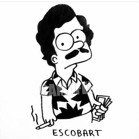 Pablo Escobar Drawing at GetDrawings | Free download