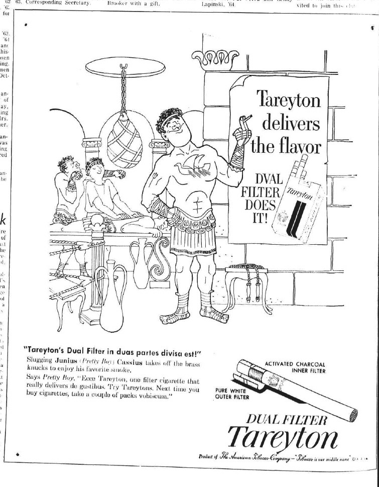 755x969 The Tareyton Cigarettes Anthro Pack Mascot Beach