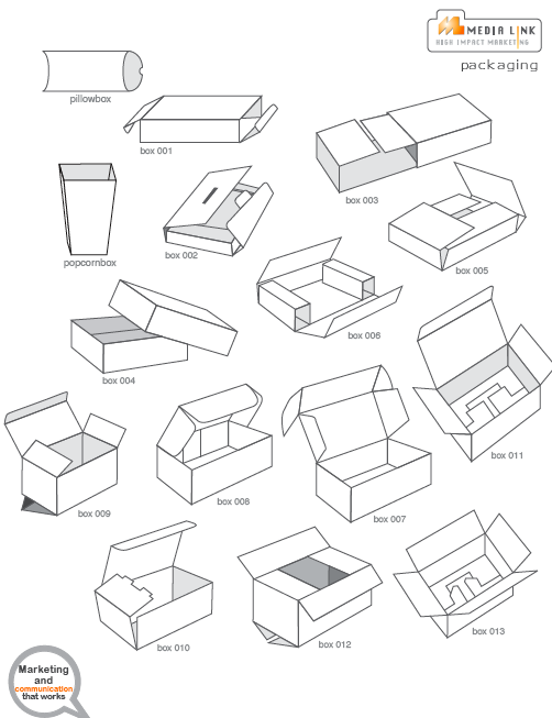 502x653 Perfume Box Packaging Template