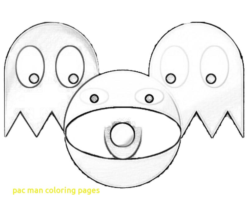 800x667 Pac Man Coloring Pages
