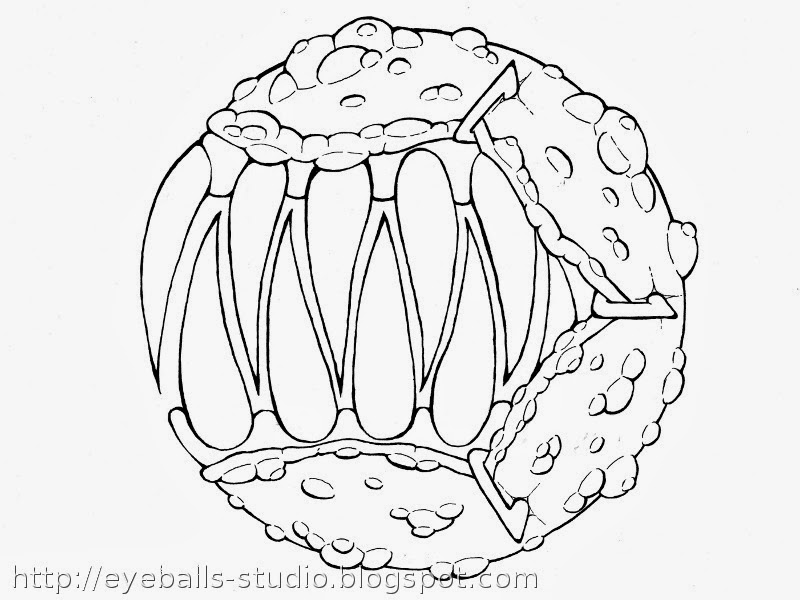 800x600 Pacman's Evil Twin Brother ~ Eyeballs Studio