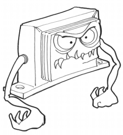 422x463 Pac Man Ghost Zone