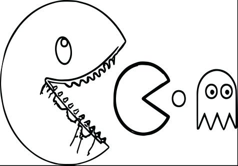 476x333 Pacman Coloring Pages Back To Post Pac Man Coloring Pages To Print