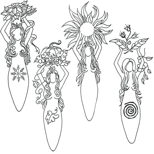 600x600 Pagan Coloring Pages Sacred Realms For You And Your Little