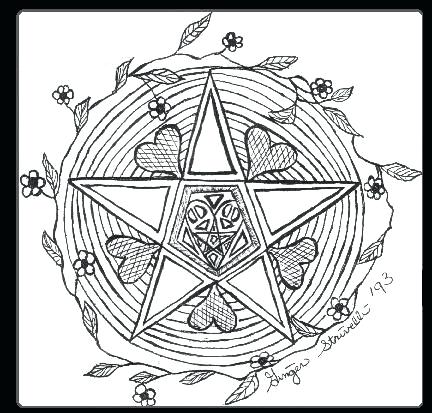 432x413 Complete Pagan Coloring Pages Online