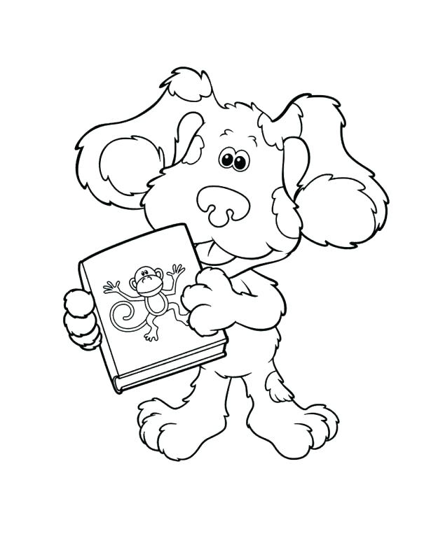 615x796 Top Rated Blues Clues Coloring Pages Pictures Blues Clues Coloring