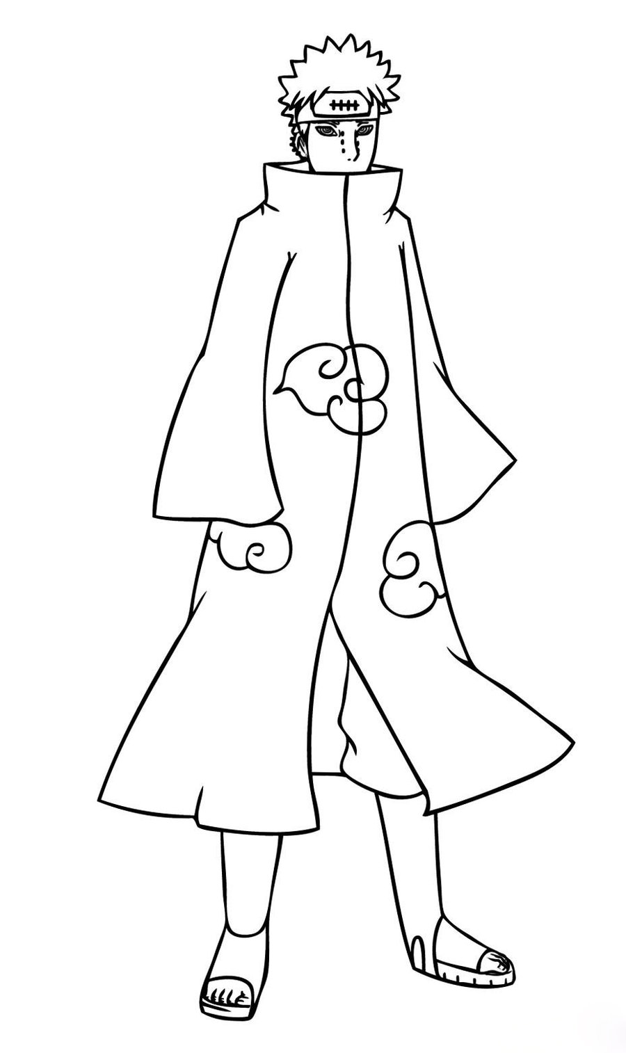 900x1514 Drawing Yahiko Pain Step 6 By Filiperodrigues97