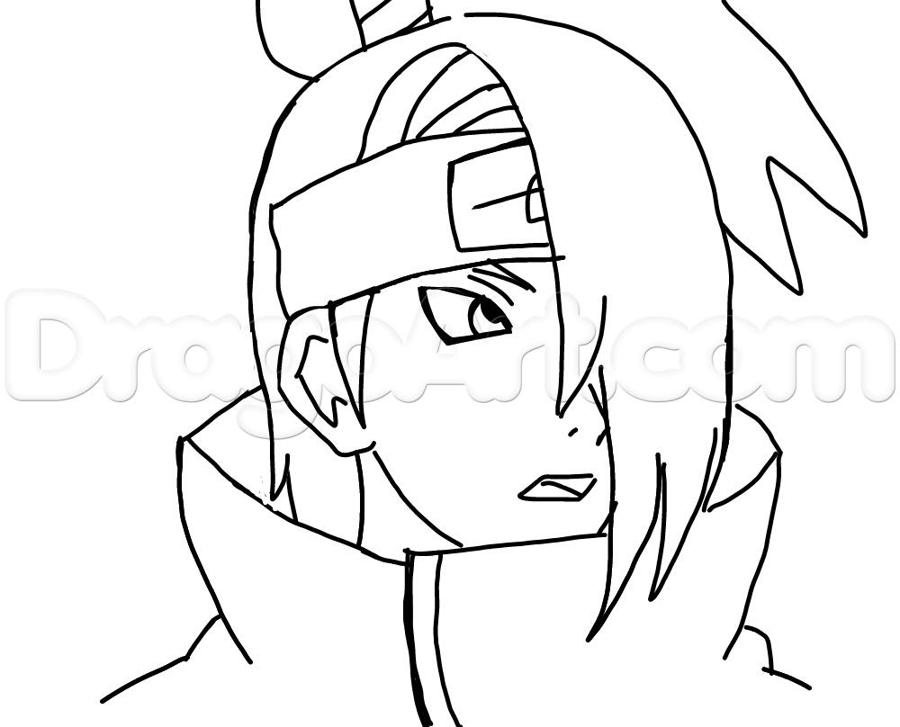 1000x808 Graffiti Character Naruto Naruto Shippuden, Pain Drawing