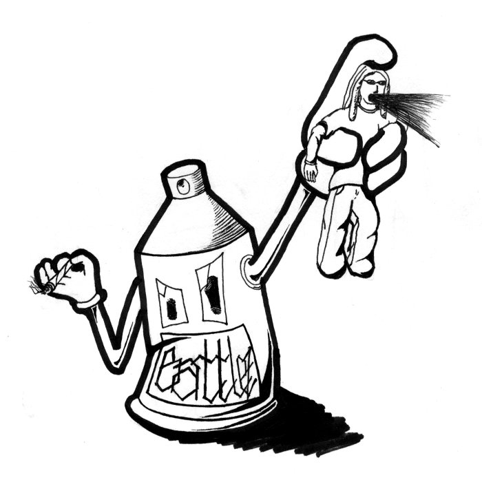 700x700 Spray Can By Morhandir