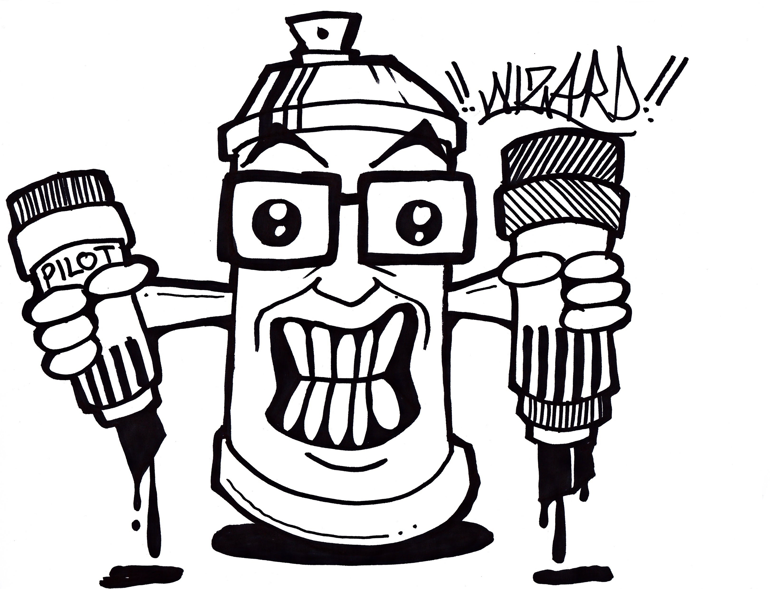 3241x2480 Drawings Of Graffiti Spray Paint Cans Draw Graffiti Spray Can