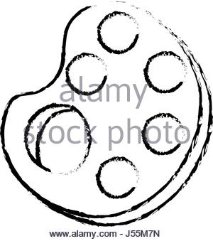 300x339 Paint Brush With Palette Sketch Icon Stock Vector Art