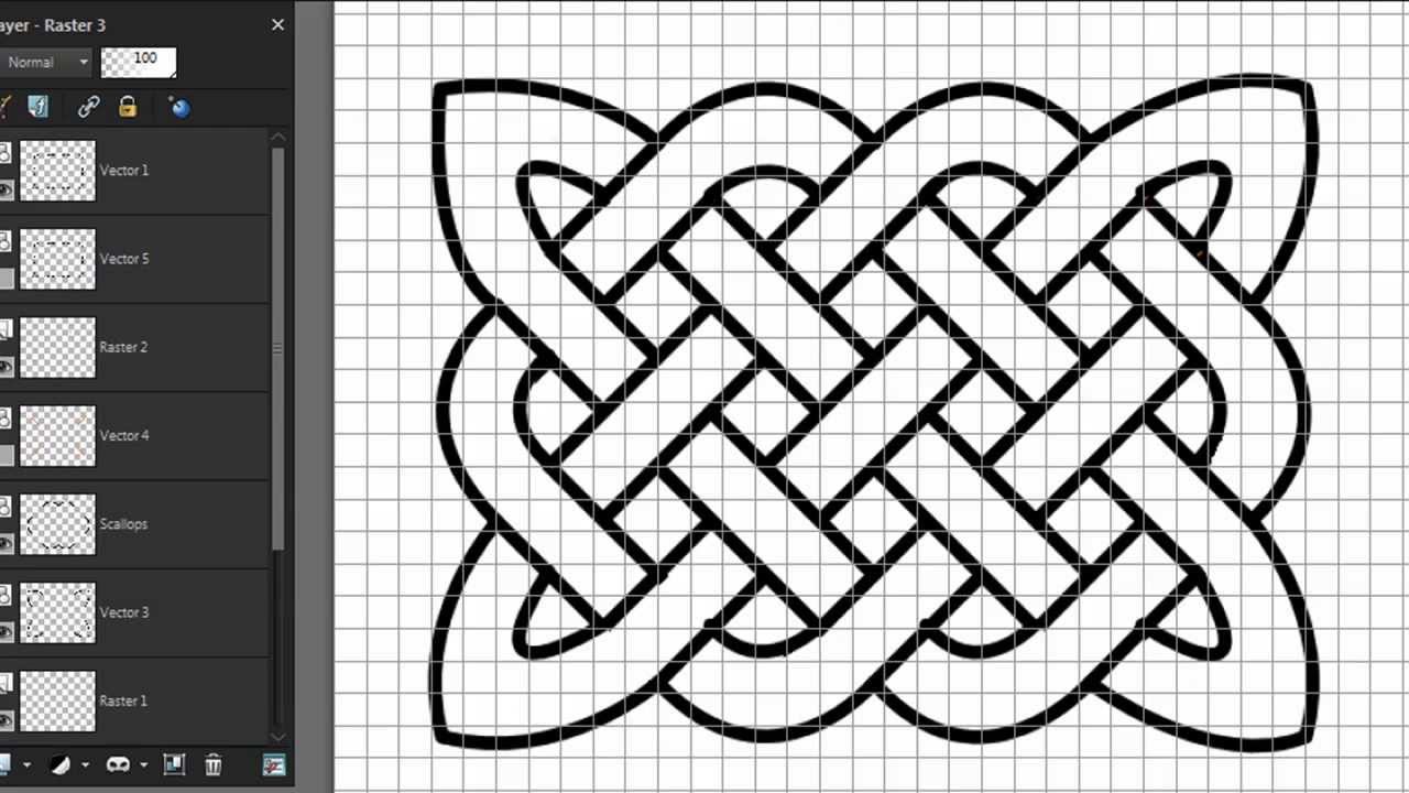 1280x720 Drawing A Celtic Knot With Paintshop Pro