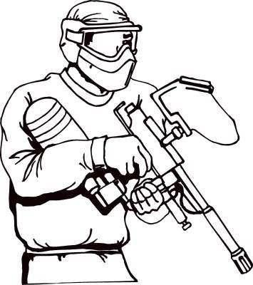 355x400 Inspirational Paintball Clip Art Paintball Clipart Best