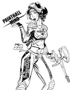 236x302 Paintball Tattoo By Bullet Bg @ Piranha Tattoo Studios