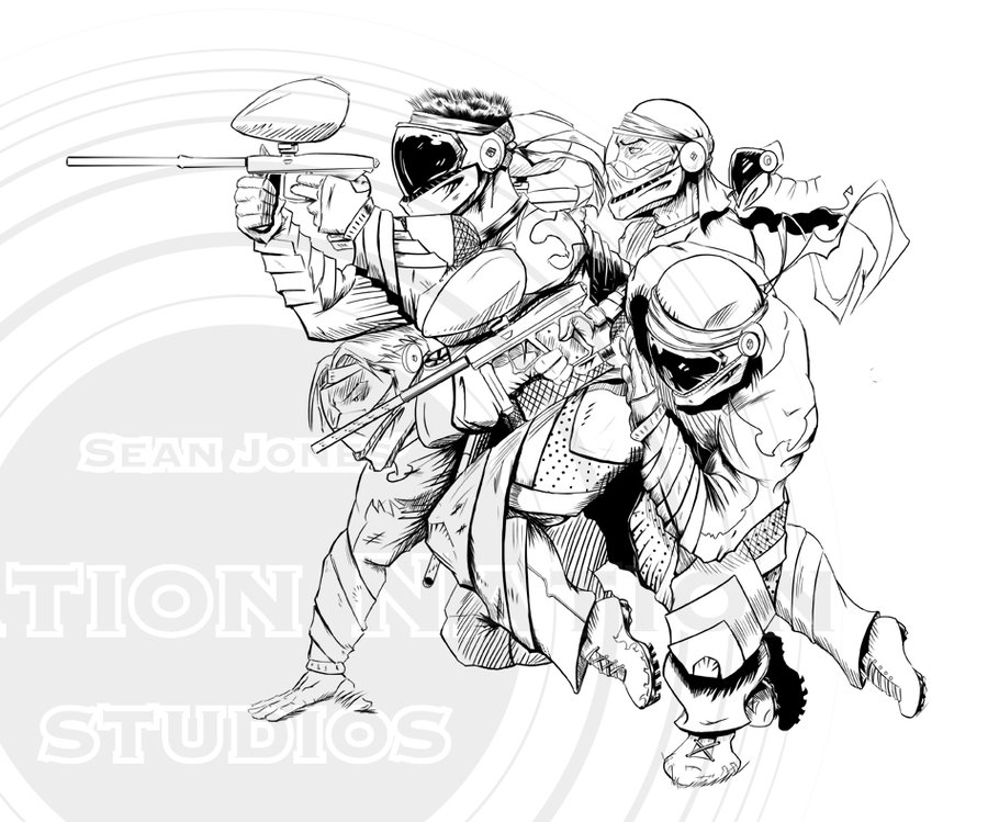 Paintball Drawing at GetDrawings | Free download