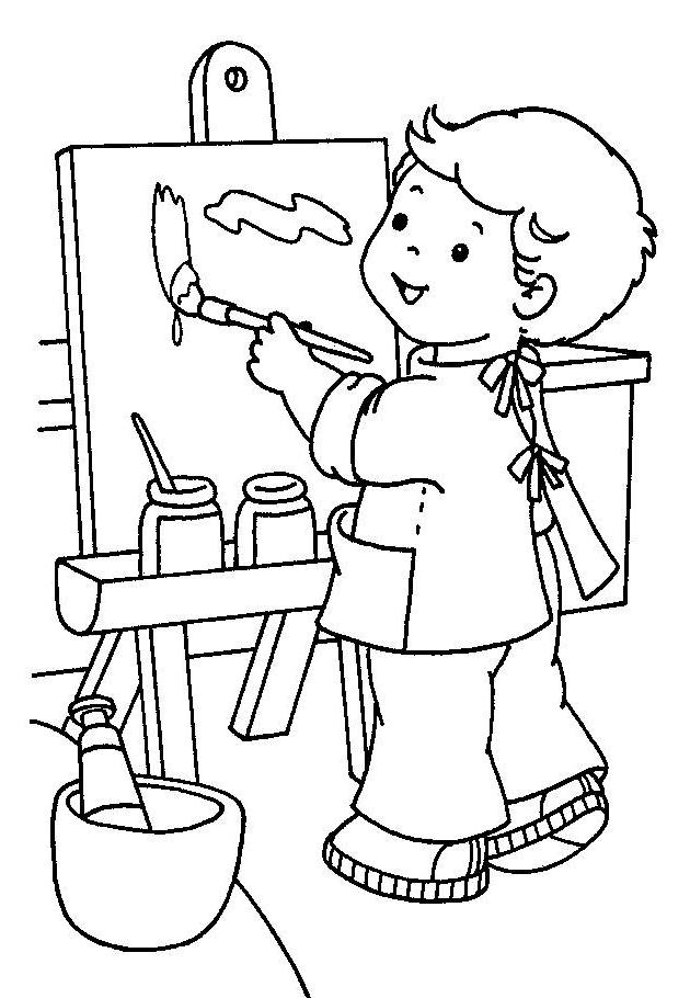 630x910 Paint Coloring Pages Coloring Paint Coloring Pages For Kids