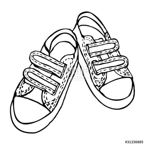 Pair Of Shoes Drawing at GetDrawings | Free download