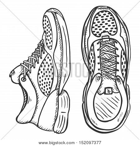 450x470 Vector Sketch Illustration