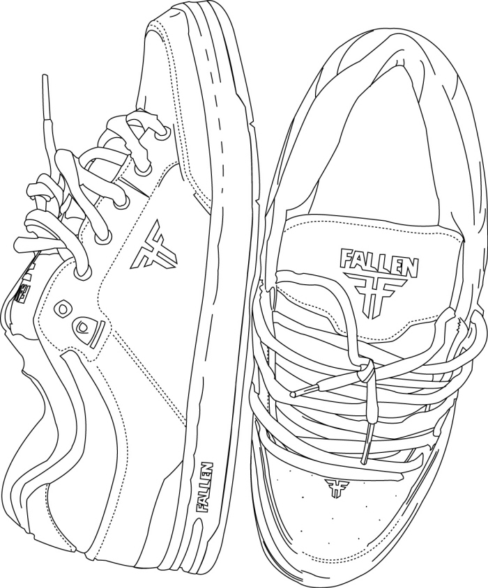 Pair Of Shoes Drawing at GetDrawings | Free download