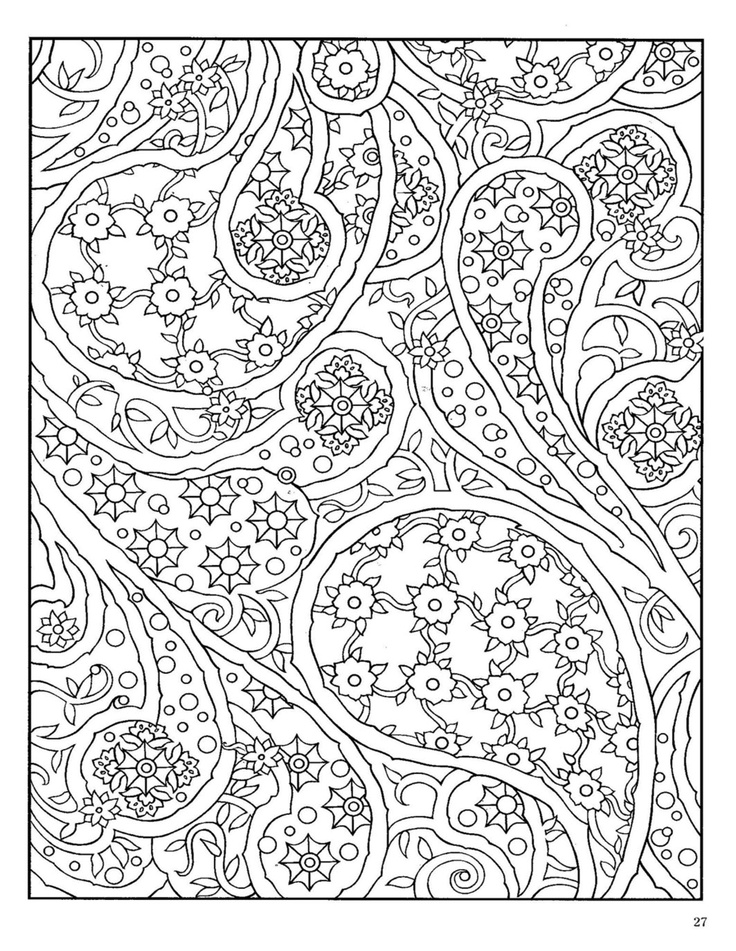 736x951 Paisley Pattern Coloring Sheets Coloring Pages