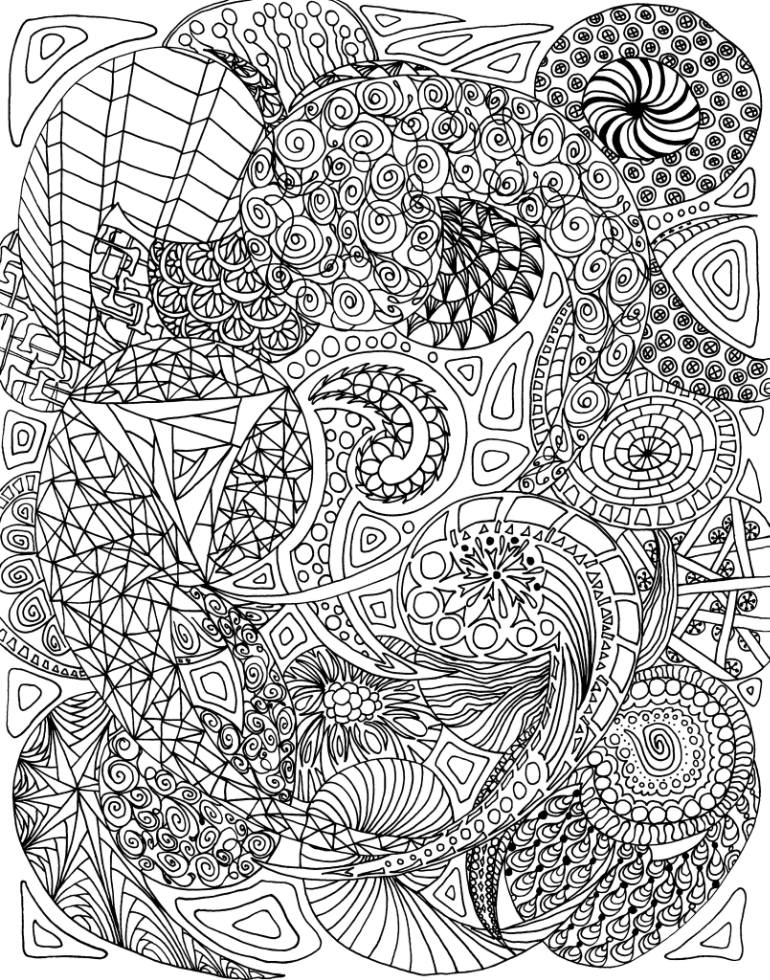 770x980 Saatchi Art Paranormal Paisley Drawing By Cherisse Mia
