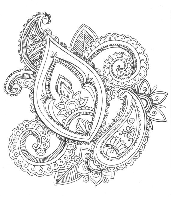 570x665 72 Best Paisley Images On Embroidery, Mandalas