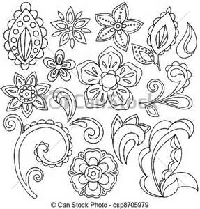 287x300 Paisley Line Drawing