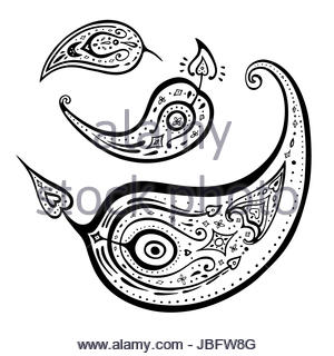 300x320 Vector Vintage Paisley Frame Stock Photo 103335132