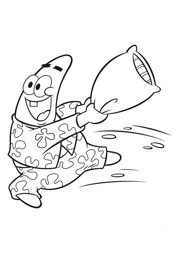 595x842 Pajama Party Coloring Pages
