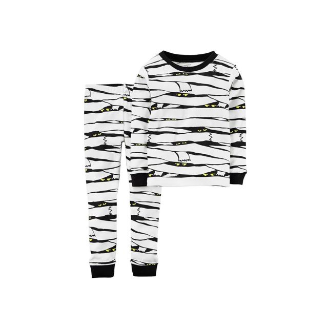 640x640 Carter's Baby Boy Halloween Pajamas Mummy Glow In The Dark 12