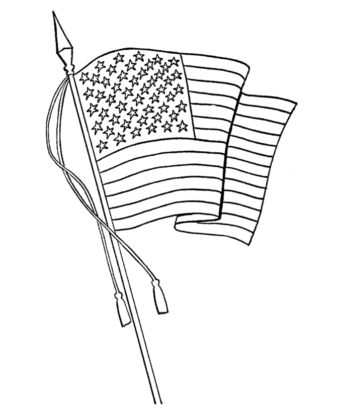 670x820 American Flag Coloring Pages For Preschool Coloring Pages