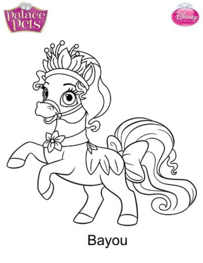 697x900 Coloring Pages Palace Pets, Printable For Kids Amp Adults, Free