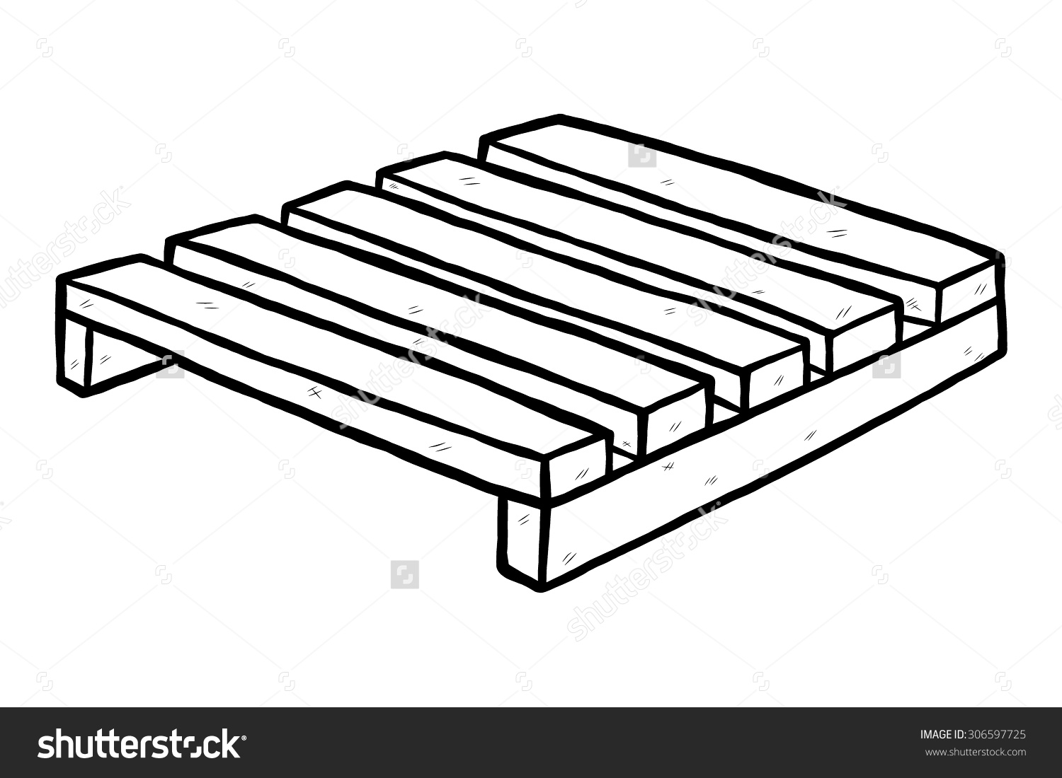 1500x1100 Pallet Clipart