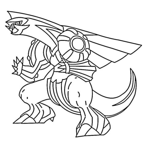 480x462 Palkia Coloring Page Free Printable Coloring Pages