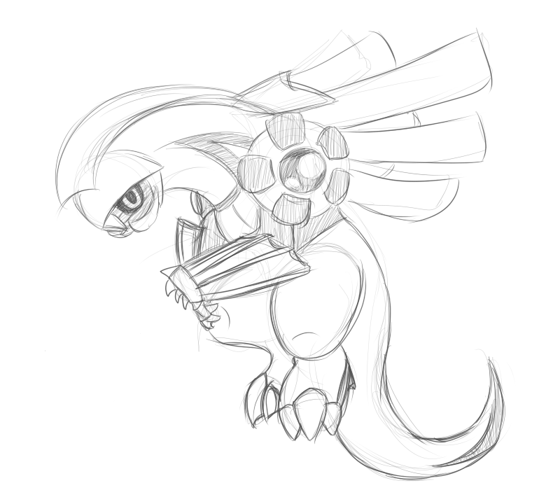800x700 Quick Palkia Drawing By Xskwidx