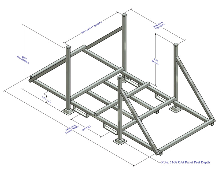 700x567 Jni Pallets Tube Amp Bar Pallets Steel Pallet Systems Sydney